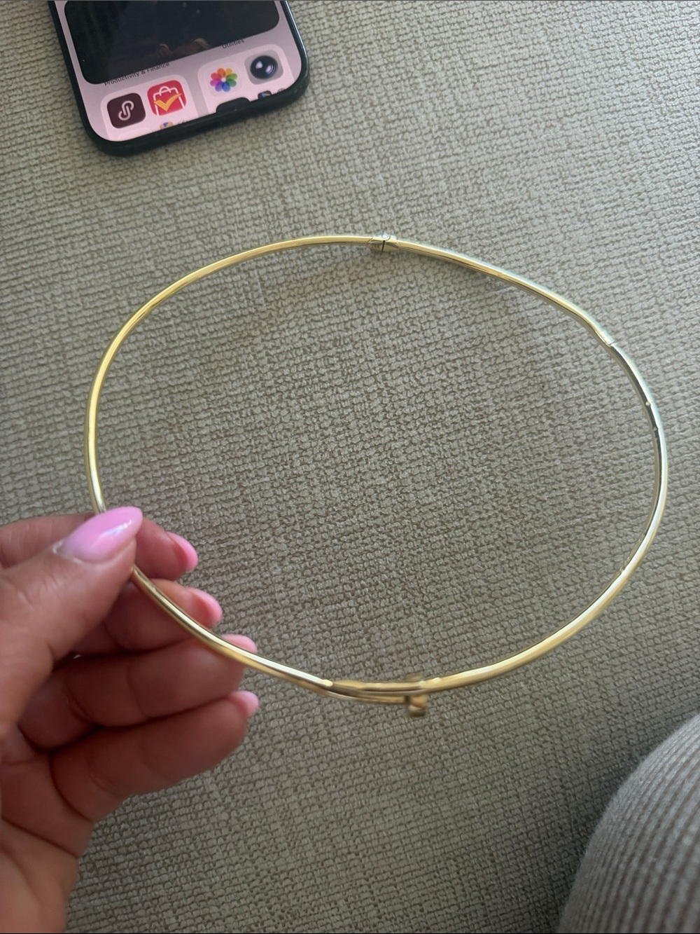 Cartier Gold Collar Necklace